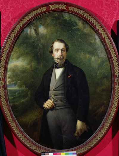 Portret van Napoleon III (1808-73) c.1857 door Franz Xaver Winterhalter